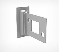 Расходные материалы для Вашего производства с доставкой. Купить Съемный держатель картонной полки вертикальный CORR-A-CLIP в интернет-магазине PosmShop